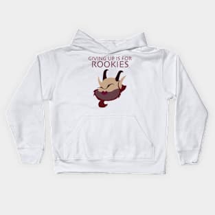 Giving Up Is For Rookies - Hercules Kids Hoodie